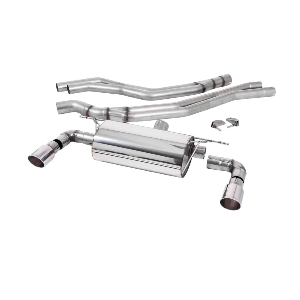 Milltek Cat Back Exhaust BMW 1 Series M140i F20 and F21 LCI  Non-OPF) 15-18