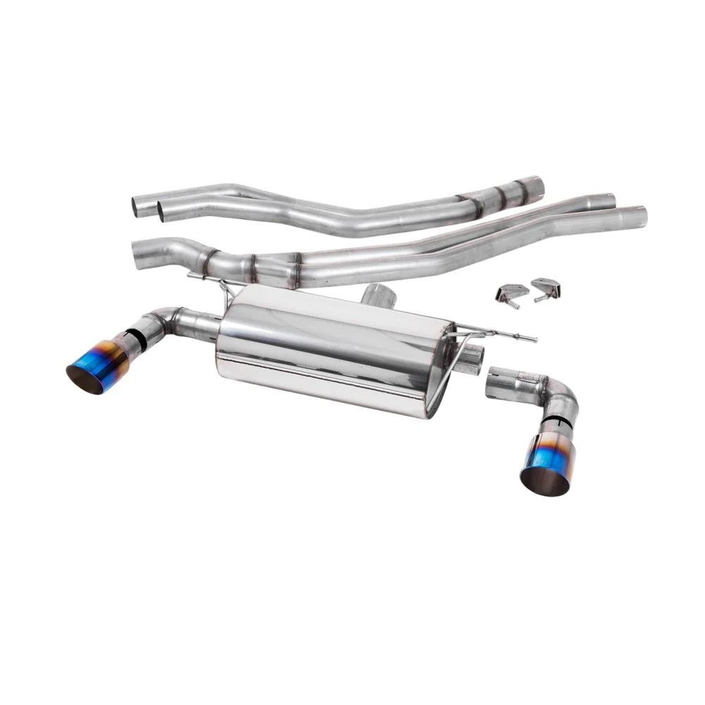 Milltek Cat Back Exhaust BMW 1 Series M140i F20 and F21 LCI  Non-OPF) 15-18
