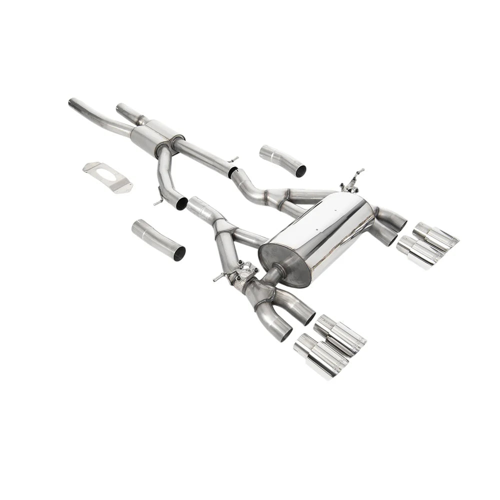 Milltek Cat Back Exhaust BMW M3 & M4 (F80/F82/F83) (OPF/GPF equipped models only) 19-20