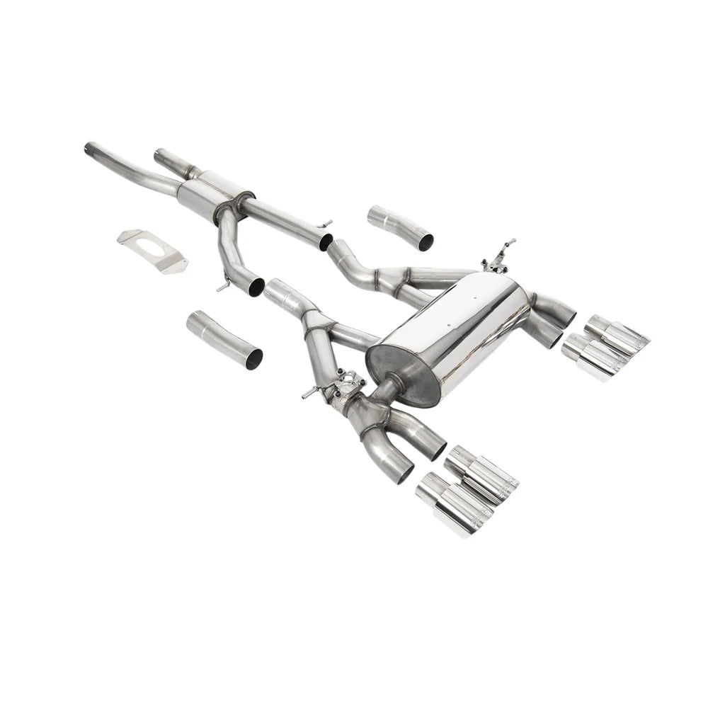 Milltek Cat Back Exhaust BMW M3 & M4 (F80/F82/F83) (OPF/GPF equipped models only) 19-20