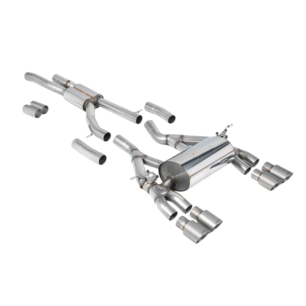 Milltek Cat Back Exhaust BMW M3 & M4 (F80/F82/F83) (Non OPF/GPF Models Only) 14-18